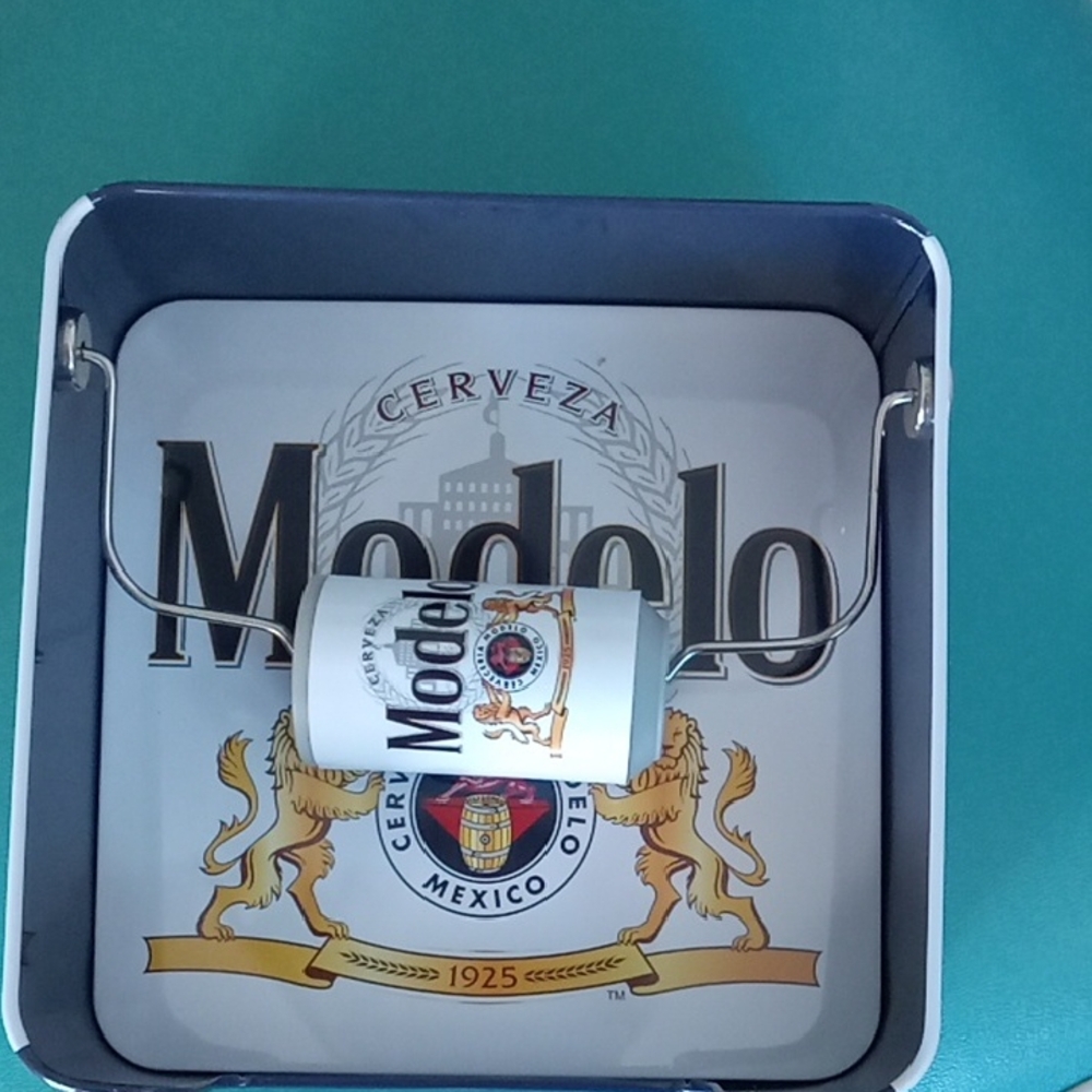 Modelo Beer Napkin Holder. New